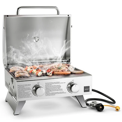 20,000 Btu Stainless Steel Propane Grill for Outdoor
