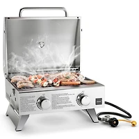 20,000 Btu Stainless Steel Propane Grill for Outdoor