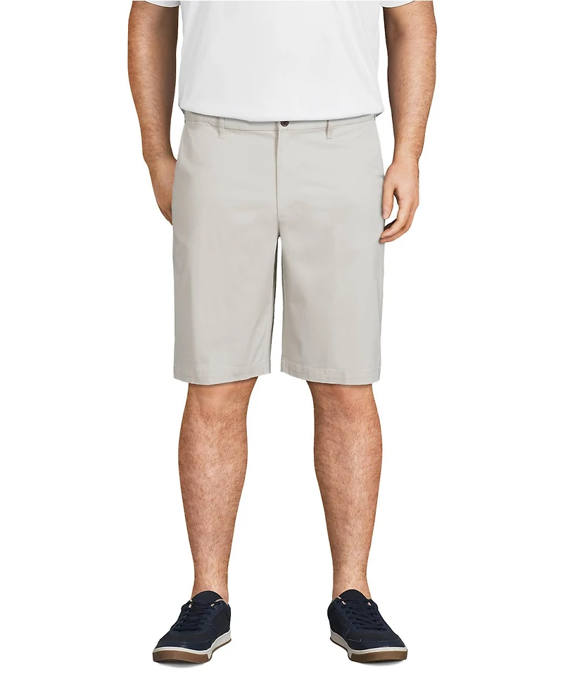 Lands' End Big & Tall 11 Inch Comfort Waist First Knockabout Chino Shorts