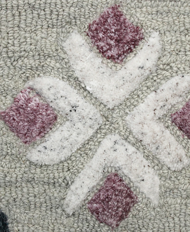 Closeout! Lr Home Valentin VLNTA03564 7' x 7' Round Area Rug
