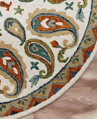 Closeout! Lr Home Valentin VLNTA03565 7' x 7' Round Area Rug