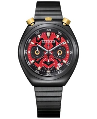 Citizen Men's Chronograph Star Wars Darth Maul Black-Tone Stainless Steel Bracelet Watch 38mm