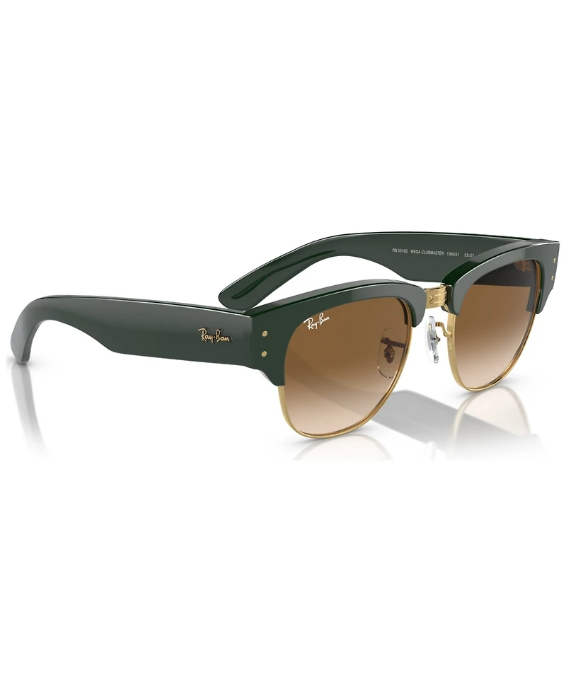 Ray-Ban Unisex Sunglasses, Mega Clubmaster