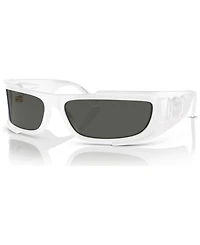 Versace Men's Rectangle Wrap Sunglasses, VE4446