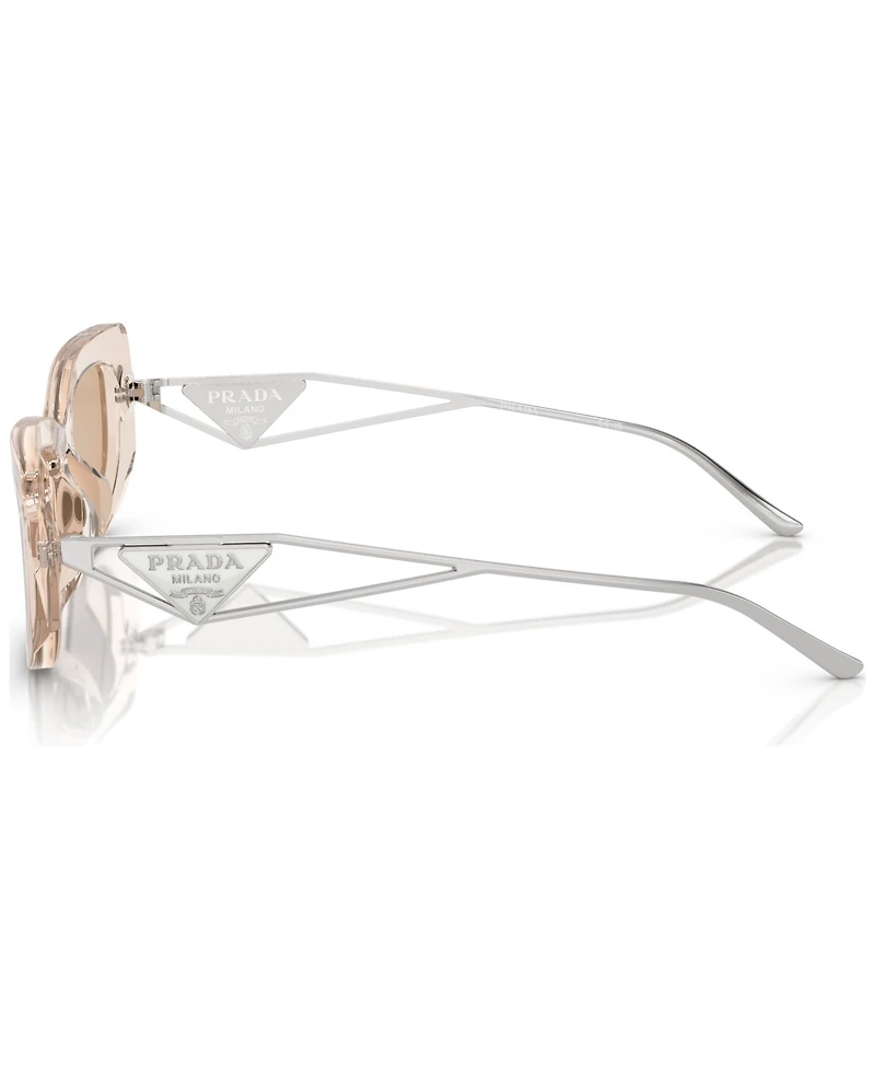 Prada Symbole Rectangular Women's Sunglasses, Pr 14YS