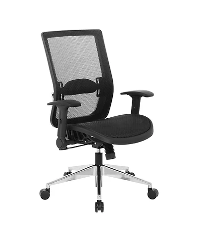 Black Matrix Back Manager's Office Chair with Matrix Seat