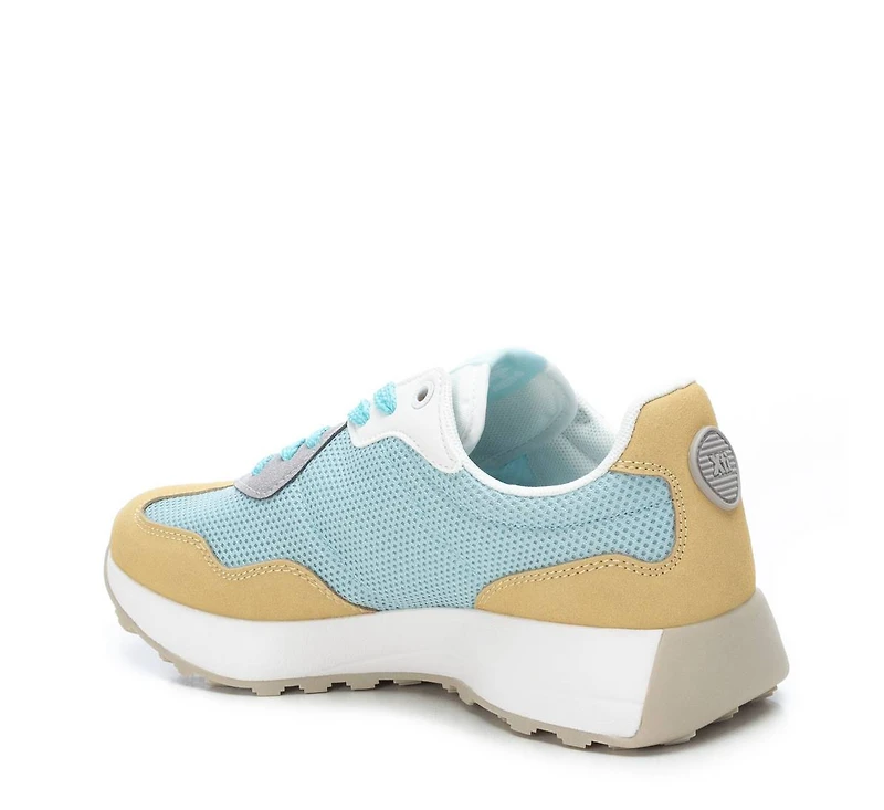 Xti Women's Sneakers By Blue With Multicolor Accent