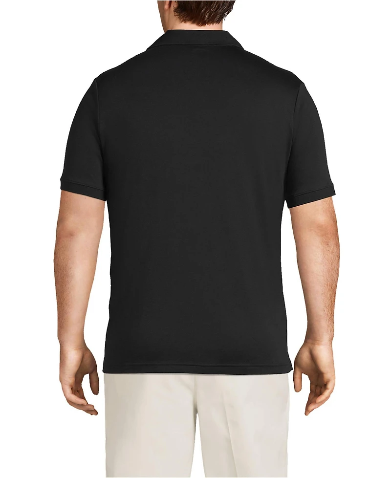 Lands' End Big & Tall School Uniform Short Sleeve Cotton Supima Polo Shirt