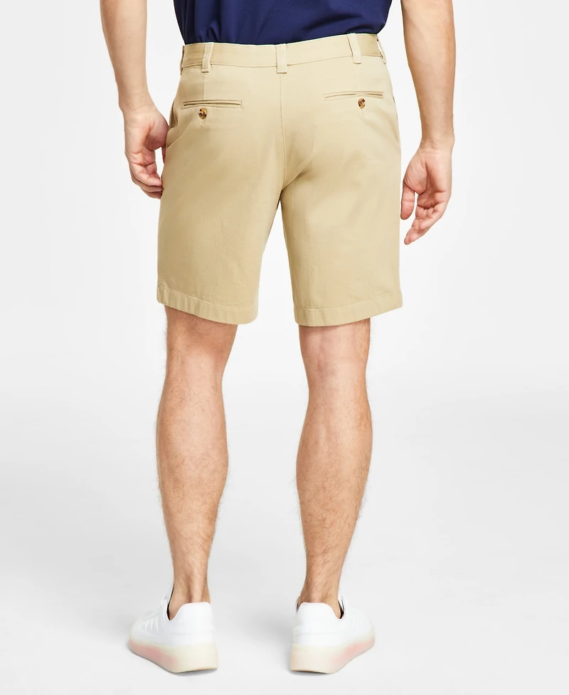 Club Room Men's Regular-Fit 9" 4-Way Stretch Shorts, Created for Macy's