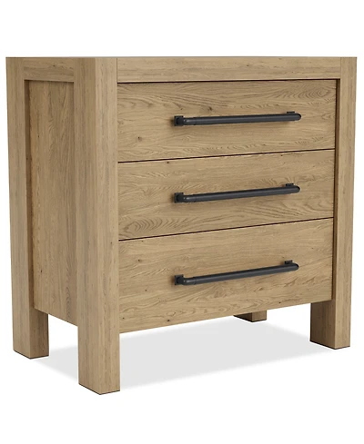 Davie 3-Drawer Nightstand