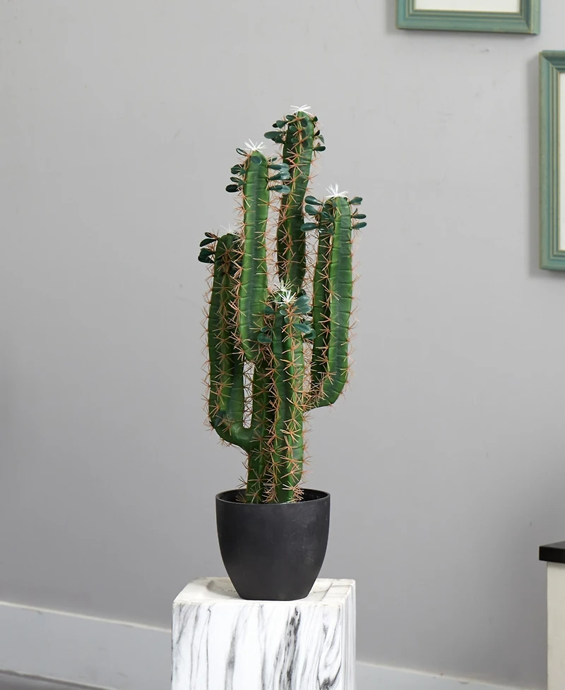 Nearly Natural 2.5' Cactus Artificial Plant