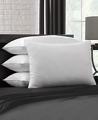 Ella Jayne Superior Cotton Blend Shell Soft Density Stomach Sleeper Down Alternative 4-Pack Pillows, King