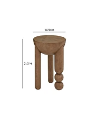 Tov Furniture Morse Cognac Accent Table