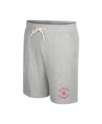 Men's Colosseum Heather Gray Houston Cougars Love To Hear This Terry Shorts
