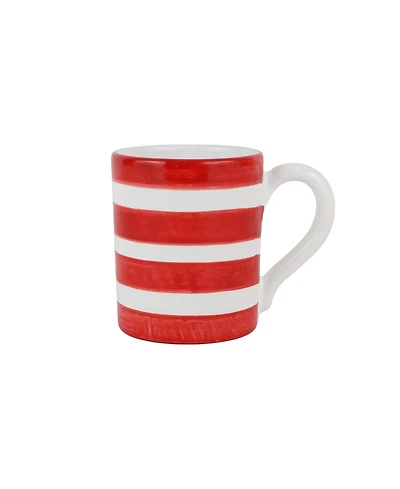 Vietri Amalfitana Stripe Mug 16 oz