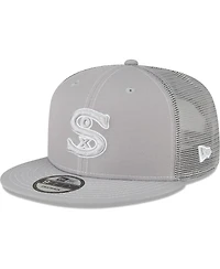 Men's New Era Gray Chicago White Sox 2023 On-Field Batting Practice 9FIFTY Snapback Hat