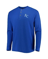Men's Dunbrooke Kansas City Royals Royal Maverick Long Sleeve T-shirt