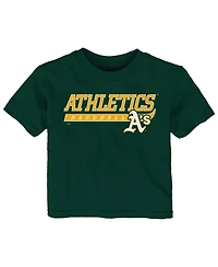 Infant Boys and Girls Green Oakland Athletics Take The Lead T-shirt