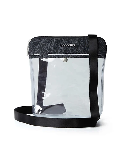 Baggallini Stadium Clear Pocket Crossbody