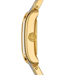 Tory Burch Women's The Eleanor Two-Tone Stainless Steel Bracelet Watch 19mm