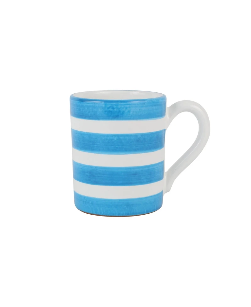 Vietri Amalfitana Stripe Mug 16 oz