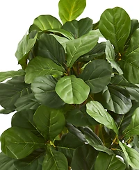Nearly Natural 3.5' Fiddle Leaf Artificial Tree