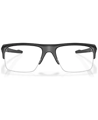 Oakley Men's Rectangle Eyeglasses, OX8061 58