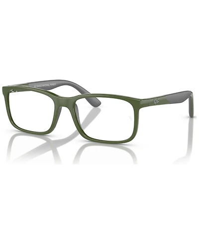 Ray-Ban Jr Kids Rectangle Eyeglasses, RB1621 47