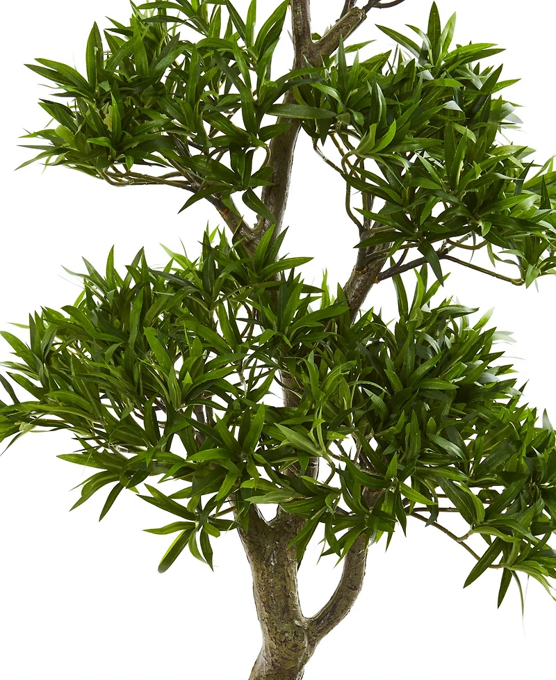 Nearly Natural 37" Bonsai Styled Podocarpus Artificial Tree