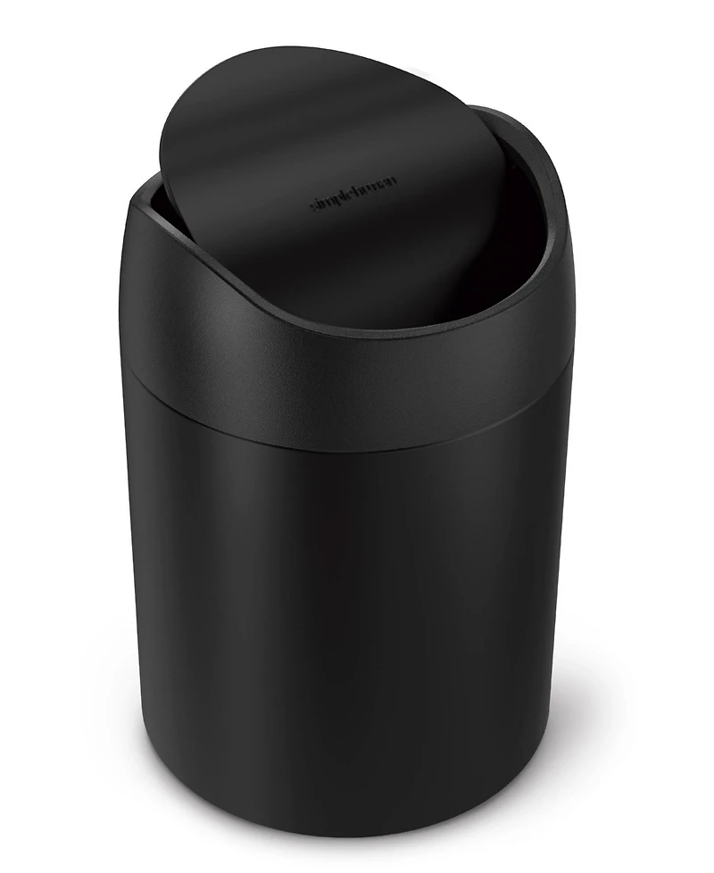 simplehuman 1.5 Liter Countertop Bathroom Trash Can