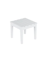 WestinTrends Outdoor Patio Modern Adirondack Side Table