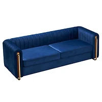 Simplie Fun Modern Velvet Sofa Iii