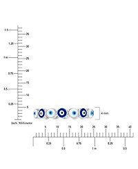 Evil Eye Multicolor Hand-Painted Enamel Band