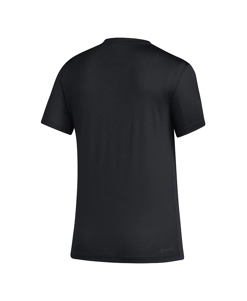 Women's adidas Black Austin Fc Aeroready Club Icon T-shirt