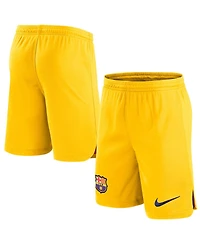 Men's Nike Yellow Barcelona Stadium Fourth Performance Replica Shorts