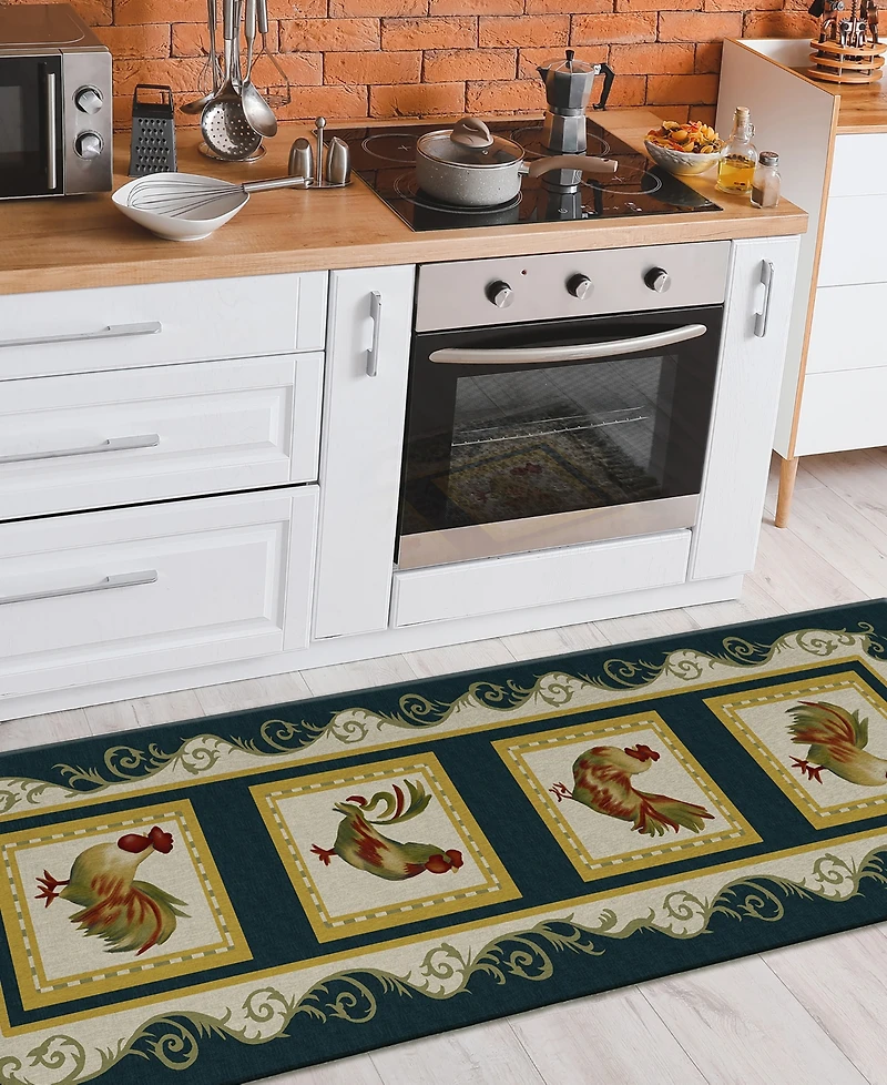 Dalyn Kendall Kitchen KE4 2'3" x 7'6" Runner Area Rug