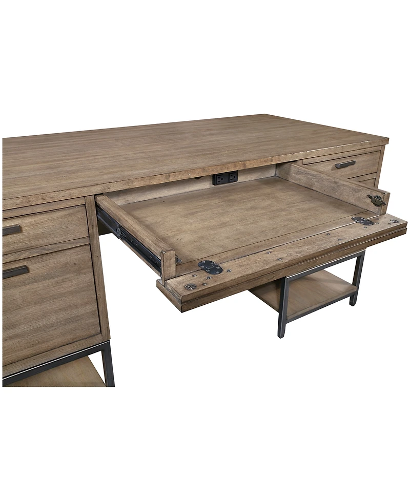Closeout! Trellis Open Ped Desk