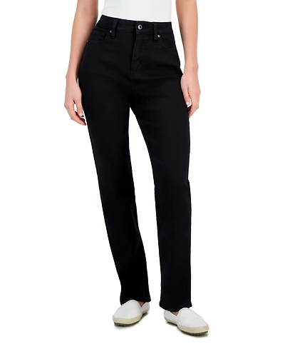 Style & Co Women's High Rise Straight-Leg Jeans, Regular, Short and Long Lengths, Created for Macy's