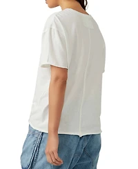 Free People Women's Nina Cotton T-Shirt
