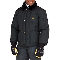 RefrigiWear Men's Iron-Tuff Polar Jacket - Heavy-Duty Insulated Winter Work