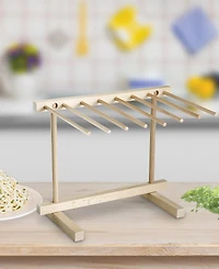 Fante's Collapsible Pasta Drying Rack, Made in Italy, Wood, 13.36" x 11.5", The Italian Market Original since 1906