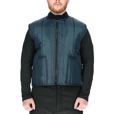 RefrigiWear Men's Econo-Tuff Vest - 15°F Comfort, Insulated, Water-Repellent, Durable, Lightweight Workwear for Cool Weather Protection