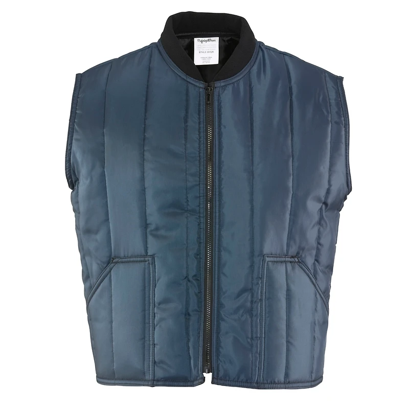 RefrigiWear Men's Econo-Tuff Vest - 15°F Comfort, Insulated, Water-Repellent, Durable, Lightweight Workwear for Cool Weather Protection