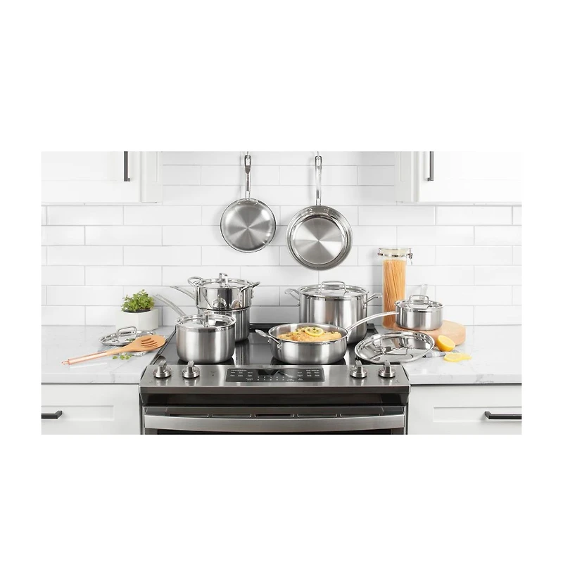 Cuisinart Multiclad Pro Tri-Ply Stainless Steel 12 Piece Cookware Set