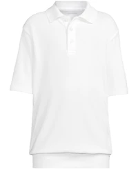 Lands' End Girls Short Sleeve Banded Bottom Polo Shirt