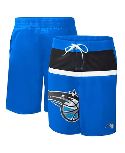 Men's G-iii Sports by Carl Banks Blue Orlando Magic Sea Wind Swim Trunks