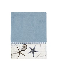 Avanti Antigua Starfish & Seashells Cotton Bath Towel, 25" x 50"