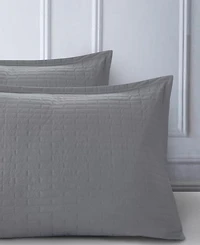 Videri Home Brick Quilted Sham Set, Standard
