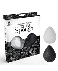 Pursonic Natural Facial Konjac Sponge Duo Set