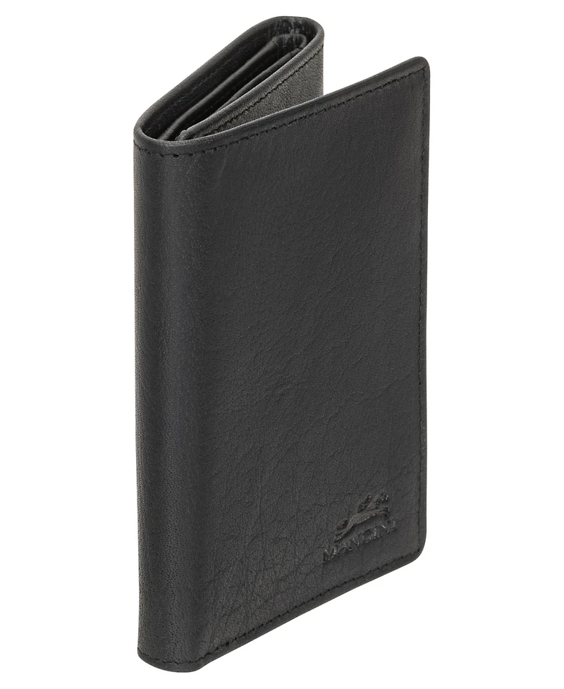Mancini Men's Buffalo Rfid Secure Trifold Wallet